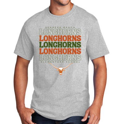 Longhorns Stacked Tee Thumbnail