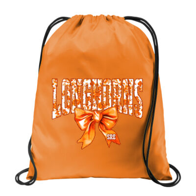 Orange Flower Bow Cinch Pack Thumbnail